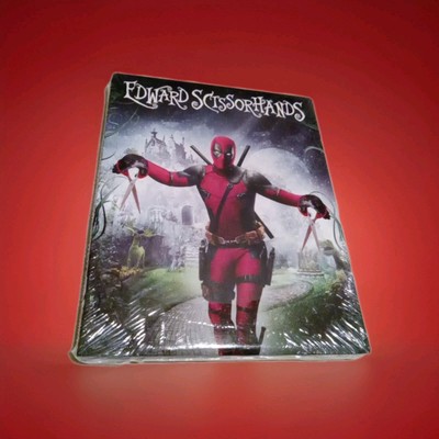 Edward Scissorhands Deadpool Slipcover Blu-Ray 