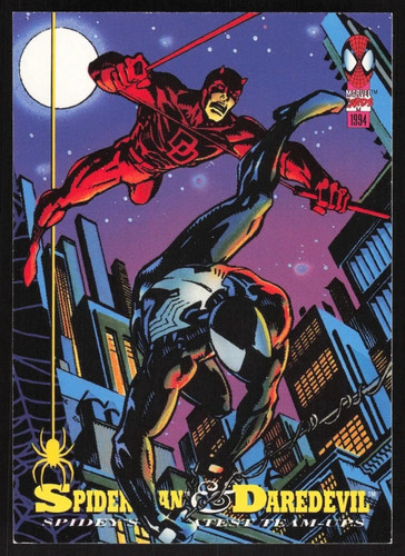 Spider-Man & Daredevil #83 Marvel 1994 Fleer Amazing Spider-Man card