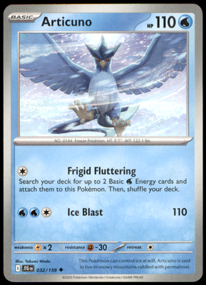 Articuno - 032/159 SV09: Journey Together LP | eBay