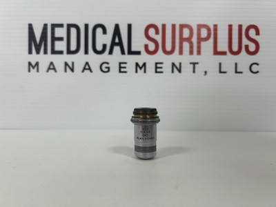 American Optical Cat 1023 40X Plan Achro Microscope Objective Lens N.A. 0.66