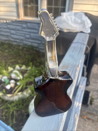 Vintage Avon Cologne Bottle - Guitar - Full Bottle - Picture 3 of 7