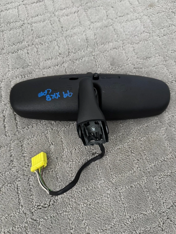 97 98 99 XK JAGUAR XJ8 XJR ESPEJO RETROVISOR ATENUADO AUTOMÁTICO 6 cables enchufe sensor de lluvia Foto 2 de 4