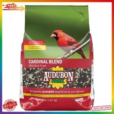 Cardinal Blend Wild Bird Food 4-Pound Bag Cardinal Seed for Feeders