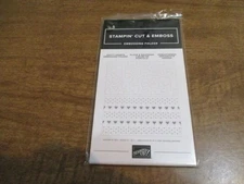 STAMPIN UP DOTTY HEARTS EMBOSSING FOLDER