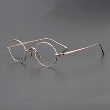Vintage Titanium Small round retro Eyeglass Frames Optical RX Glasses 45-23-148