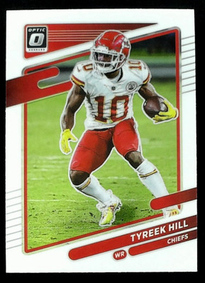 2021 Donruss Optic Tyreek Hill #32 Football Kansas City Chiefs