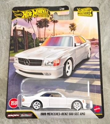 HOT WHEELS PREMIUM - 2026 BOULEVARD #159 1989 MERCEDES-BENZ 560 SEC AMG WHITE