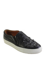 Givenchy Womens Leather Jeweled Slide On Casu...