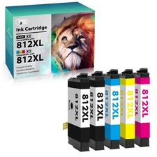 812XL T812XL Ink Cartridges For Epson WorkForce WF-7840 WF-7820 WF-7310 EC-C7000