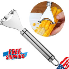 Stainless Steel Corn Cob Peeler Kernel Stripper Cutter Remover Tool