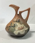 Roseville Ewer Magnolia Art Pottery 1940 Brown 13-6 …..6 3/4" Tall