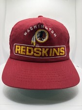 Vintage Washington Redskins Snapback Hat Cap Youngan Green Brim NFL 80s 90s