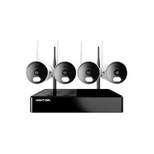 Night Owl WM-BTWN81-2-4L 10 Channel 4K Wi-Fi NVR with 1TB Hard Drive And