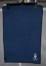 NEW CLUB GLOVE Polyester Golf Towel ST JAMES BAY GOLF & PICKLEBALL RESORT Blue