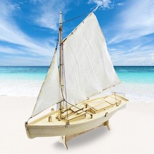 Segelboot-Modellbausatz aus Holz, Puzzle-Boot f&uuml;r Schlafzimmer, Wohnzimmer,