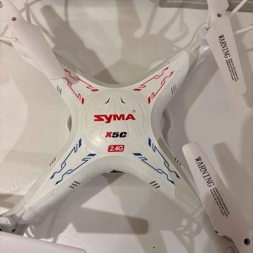 Syma X5c Drone With 2.4g Remote Control Hd Camera Beginner Quadcopter Outdoor - Image 2 of 4