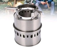 Stainless Steel Portable Camping Stove Set Outdoor Cooking Equipment