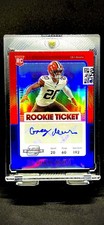 2021 Panini Contenders Optic Rookie Ticket Autograph Greg Newsome II /99