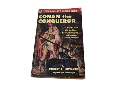 Conan the Conqueror & The Sword of Rhiannon, Ace Double Robert E Howard Brackett