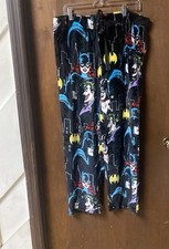 Batman Womens Pajama Bottoms Size Xl Loungewear