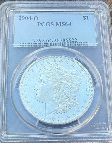1904-O Morgan Silver Dollar MS64 PCGS