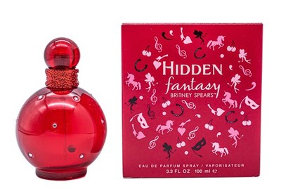 HIDDEN FANTASY * Britney Spears * Perfume for Women * 3.3 / 3.4 oz * NEW IN BOX