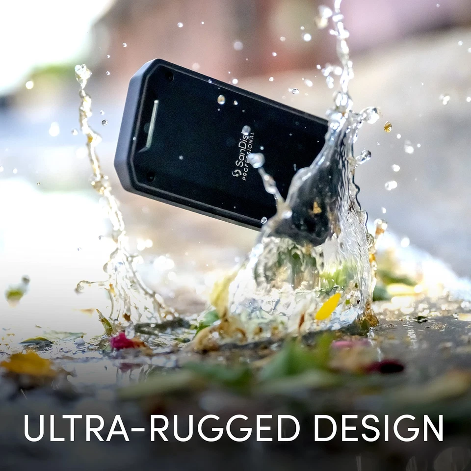 2TB PRO-G40 SSD - Up to 2700MB/s, Thunderbolt 3 (40Gbps), USB-C (10Gbps), IP6... - Image 4 of 4