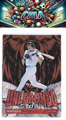 2022 Donruss #UL-16 Mike Piazza Unleashed Rapture