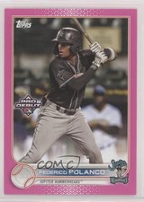 2022 Topps Pro Debut Fuchsia 142/199 Federico Polanco #PD-190 nd3