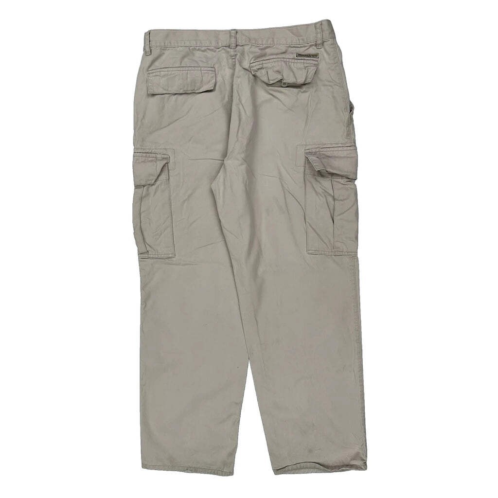 Tommy Jeans Cargo Pants - 36W 32L Beige Cotton