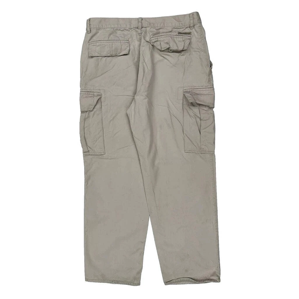 Tommy Jeans Cargo Pants - 36W 32L Beige Cotton