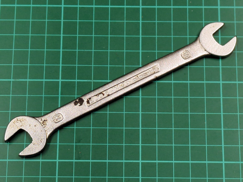 Elora No100 10 mm x 11 mm Chrom Vanadium Maulschlüssel / Schraubenschlüssel Germany - Bild 1 von 10