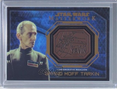 2016 Star Wars Masterwork Medallion Relics A New Hope Grand Moff Tarkin 2k3