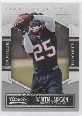 2010 Panini Classics Timeless Tributes Silver /100 Kareem Jackson Rookie RC 0f3
