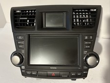 08-2012 TOYOTA HIGHLANDER STEREO NAVIGATION MP3 MAP GPS DISPLAY SCREEN BEZEL OEM