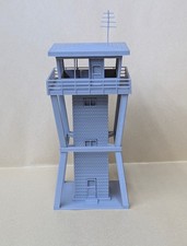 HO Scale Modern Train Yard Masters Tower 3d P...