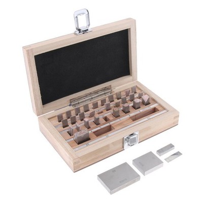 32Pieces Gauge Block Hochpräziser Kalibrierblock für Messschieber /