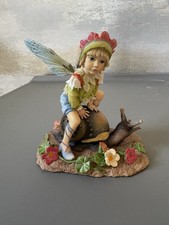 Leonardo Collection Snails Pace Faerie Figurine By Christine Haworth