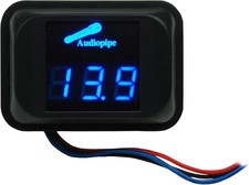 Nippon Audiopipe NLD-100 Digital Volt Meter Blue LED Car Audio 11.1 - 15.9 Volt