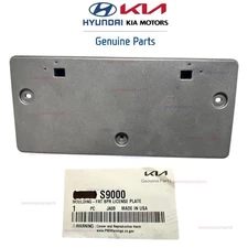 FITS: 20 - 22 KIA TELLURIDE FRONT LICENSE PLATE BRACKET FRAME (NO HARDWARE) OEM