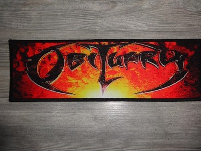 Obituary Patch Back Strip Backpatch Death Metal Cadaver