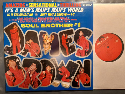LP JAMES BROWN It's A Man's Man's World Soul Brother #1 POLYDOR (Back To Black)