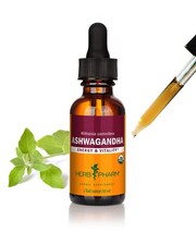 2/2028 Herb Pharm Certified Organic Ashwagandha Extract for Energy and Vitality,