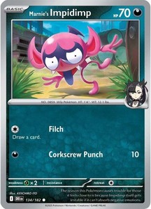 Marnie's Impidimp 134/182 Destined Rivals Reverse Holo