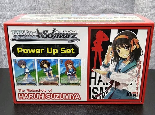 NEW SEALED Weiss Schwarz The Melancholy of Haruhi Suzumiya Power Up Set English - Picture 1 of 6
