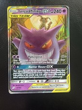 Pokémon TCG Gengar Mimikyu GX Holo Card 53/181 Near Mint (NM)