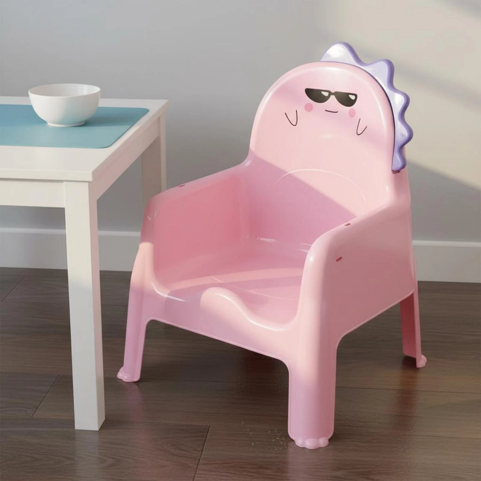 Baby Dining Stool Non-Slip Design Kids Cartoon Activity Chair for Kindergarten