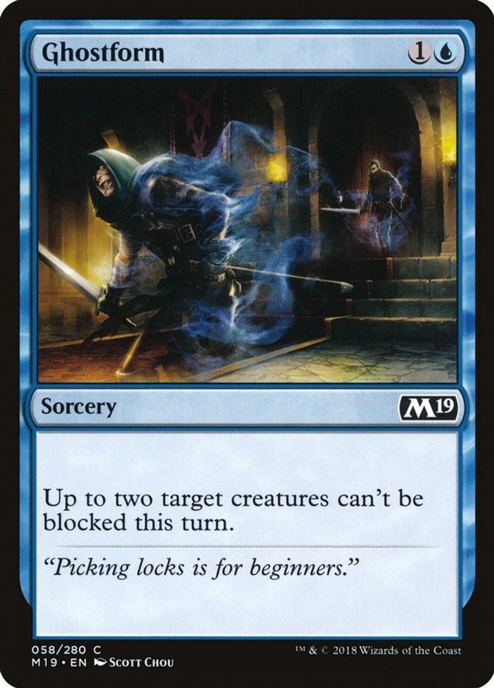 Ghostform [M19 - 58] Common NM Core Set 2019