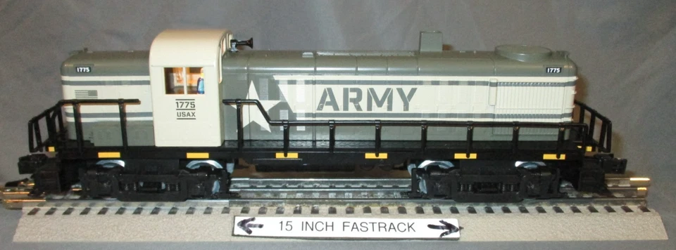 Lionel 23011 US Army #1775 LionChief/BT 5.0 RS-3 Diesel w/Snds O/027 ga. 2022 - Image 3 of 4