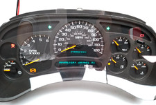 Parts 15114650 Chevy 2004 Silverado Sierra Gauge Cluster 2500 2003 2005 R-o20 Parts 15114650 Chevy 2004 Silverado Sierra Gauge Cluster 2500 2003 2005 R-o20